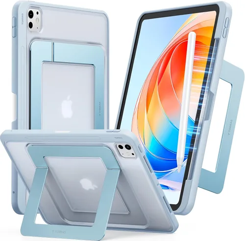 Miniatura 11 de TORRAS Funda para iPad Mini 7 A17 Pro, Funda para iPad Mini 6 con Soporte para Lápiz, Soporte Ultra Estable, Múltiples Ángulos de Visualización