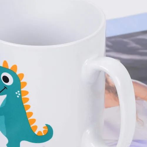 Miniatura 7 de BLEUM CADE Taza de café con texto en inglés «Don't be a Cuntasauro», taza de té con palabras divertidas, regalo novedoso, taza de cerámica blanca