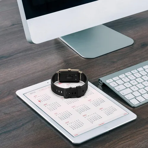 Miniatura 7 de Senter Bandas de silicona suave de 0.630 in para Huawei Watch Fit Mini Smart Watch