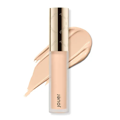 Jouer Corrector líquido esencial de alta cobertura, corrector iluminador, corrector de color para ojeras, cobertura de manchas e imprimación de 06