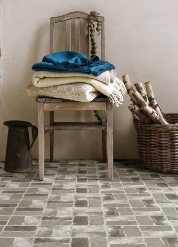 Miniatura 5 de FloorPops Harvard Ladrillo Gris - Azulejos de suelo (pelar y pegar)