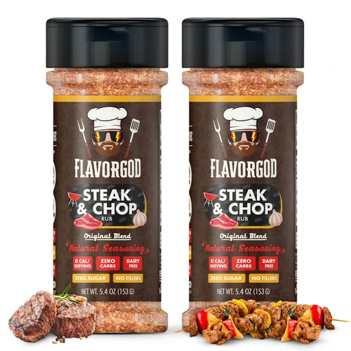 Miniatura 19 de Mezcla de Condimentos con Sabor a Queso de FlavorGod - Mezcla de Especias Premium Totalmente Natural y Saludable para Pollo, Verduras, Ensalada