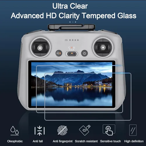 Miniatura 7 de Protector de pantalla Mini 5 Pro RC 2 con kit de alineación automática, Mini 4 Pro/Air 3S/Mavic 4Pro/Mini 3 3Pro/Accesorios remotos de pantalla