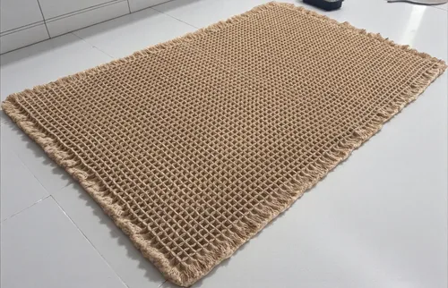 Miniatura 22 de Tapete de Baño Waffle Mejorado – Ultra Suave, Súper Absorbente y Alfombra Antideslizante con Borlas, Lavable a Máquina, Respaldo de Goma para Baño