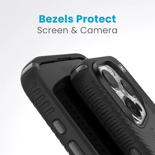 Miniatura 6 de Funda MagSafe Speck para iPhone 15 Pro - Protección contra caídas y de cámara, ClickLock antideslizante, compatible con carga inalámbrica, se adapta
