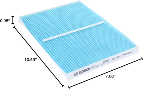 Miniatura 7 de Bosch 6061C - Filtro de aire de habitáculo HEPA - Compatible con Select Nissan Rogue, Sentra