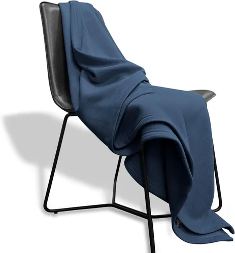 Miniatura 2 de MV Sport Manta ligera tipo sudadera, cálida y acogedora, transpirable de punto de vellón de gran tamaño, sofá, cama, viajes, noches frías y al aire