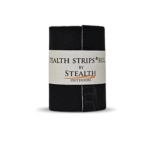 Stealth Strips Cinta silenciadora de camuflaje | Tela silenciadora autoadhesiva | Ideal para silenciar todo tu equipo de caza de metal y accesorios