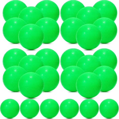 Macarrie 20 piezas de pelotas de parque infantil de 6 pulgadas, pelotas de esquivar y patada para niños, adultos, pelotas inflables coloridas,