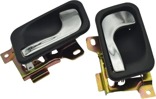 Miniatura 3 de Par de manijas de puerta interiores laterales izquierda y derecha para Mitsubishi Montero Pajero 1990-2000