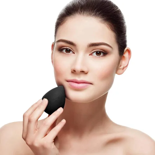 Miniatura 6 de Esponja aplicadora de maquillaje Aesthetica, sin látex y vegana, para polvo, crema o líquidos, una pieza