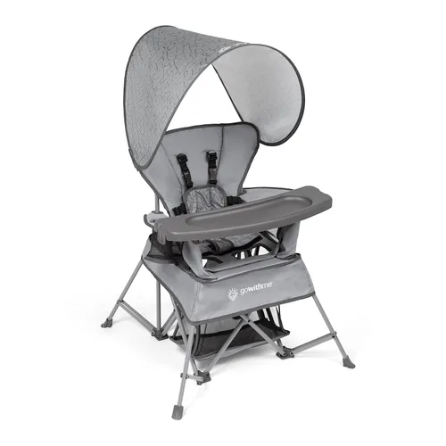 Miniatura 15 de Baby Delight Silla Portátil Go with Me Venture Para interior y exterior Toldo solar 3 etapas de crecimiento para niños Camuflaje carbón