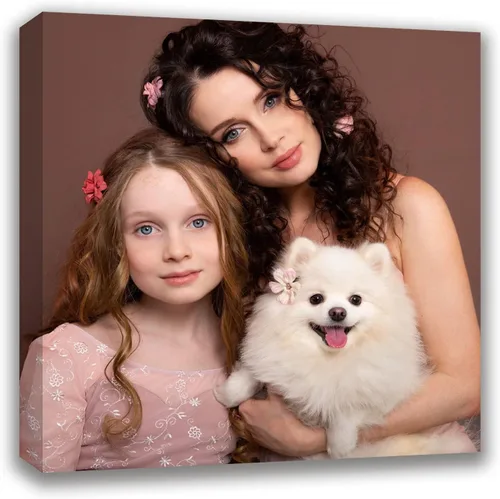 Impresiones de lienzo personalizadas con tus fotos, arte de pared enmarcado personalizado, cuadros de lienzo personalizados para mascotas/familia,