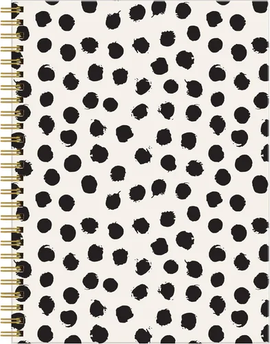 Cuaderno de espiral para mujer, cuadernos universitarios A5 de 6 x 8.4 pulgadas, 120 páginas rayadas con papel grueso de alta calidad, perfecto para