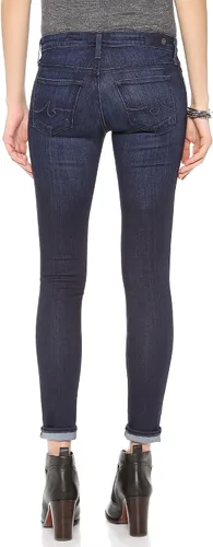 Miniatura 2 de AG Adriano Goldschmied Leggings tobilleros para mujer, color gris carbón