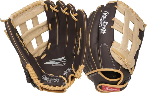 Miniatura 31 de Rawlings Guante de béisbol y sóftbol Sure Catch Modelos de T-Ball, para jóvenes y adultos recreativos Múltiples tallas y estilos