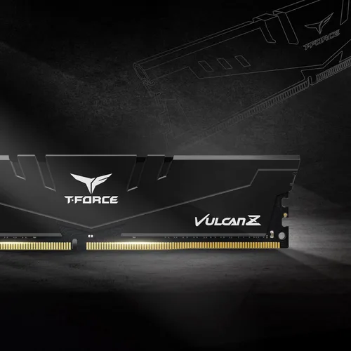 Miniatura 8 de TEAMGROUP T-Force Vulcan Z DDR4 16GB Kit (2x8GB) 3200MHz (PC4-25600) CL16 Módulo de memoria de escritorio Ram Negro TLZBD416G3200HC16FDC01