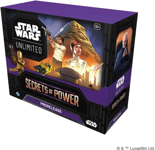 Miniatura 2 de Asmodee Star Wars: Caja ilimitada de TCG Secrets of Power PRERELEASE - 6 paquetes de refuerzo, tarjetas promocionales exclusivas de la canciller