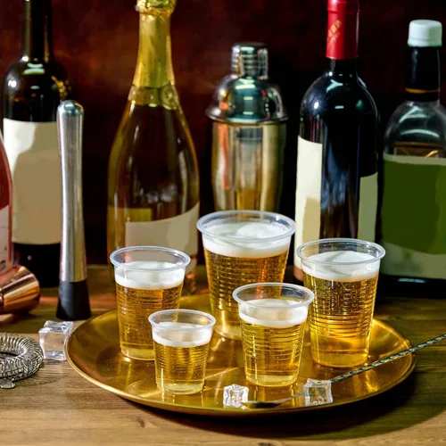 Miniatura 7 de Vplus Paquete de 2000 unidades de vasos de plástico transparentes pequeños de 5 onzas, vasos desechables de 5 onzas para fiesta fría, vasos