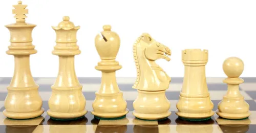 Miniatura 2 de Casa De Ajedrez – ébano/boxwood piezas de ajedrez Staunton Galaxy 3" (76 mm) + 2 extra Queens – Triple ponderado