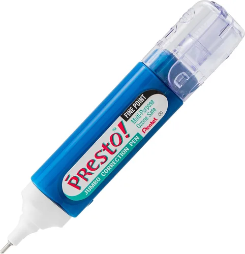Miniatura 3 de Pentel Presto ZL31WBP2 - Bolígrafo corrector Jumbo de punta fina, punta metálica, paquete de 2