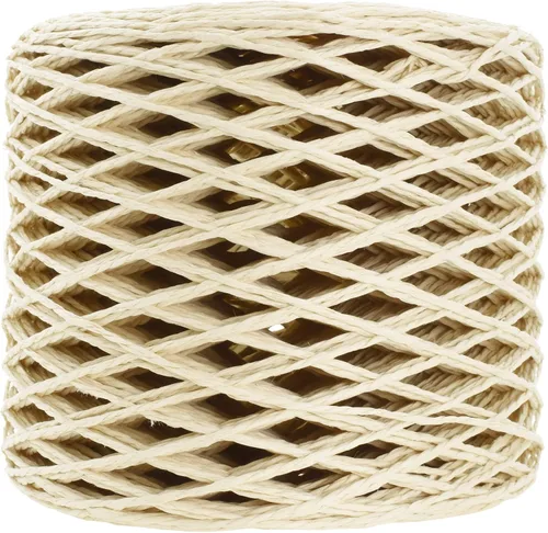 Miniatura 15 de Mandala Crafts Aqua Raffia - Hilo de rafia para envolver regalos, cinta de rafia de papel natural de 200 yardas para ganchillo, manualidades
