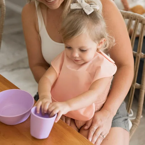 Miniatura 4 de Tiny Twinkle Baberos a Prueba de Desastres para Bebés para Comer Baberos Impermeables y Limpiables para Niños con Bolsillo Recolector Baberos