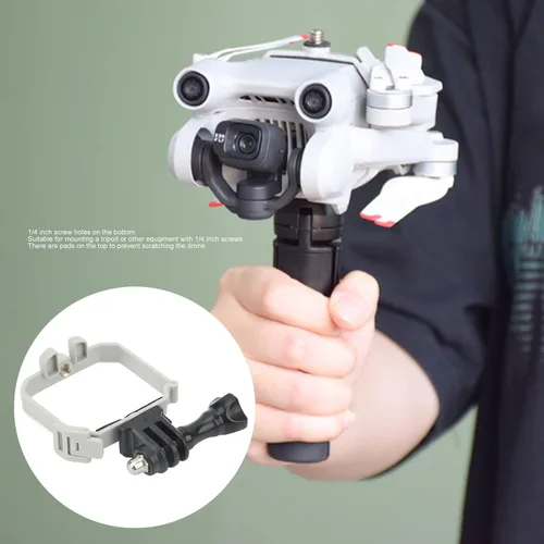 Miniatura 4 de Soporte para cámara de dron, soporte de extensión ligero de 1.27 oz ABS para fotografía aérea, vlogging y cine