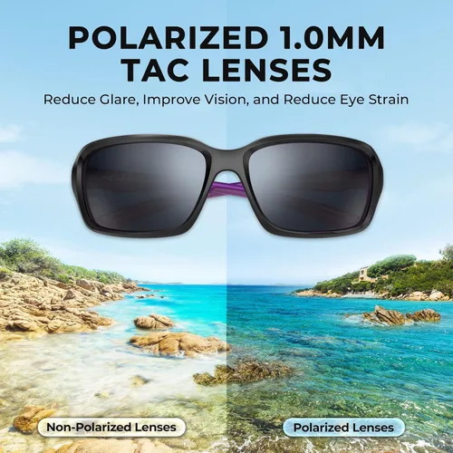 Miniatura 4 de KastKing Atlanta - Anteojos de sol deportivos polarizados para hombres y mujeres, ideales para conducir pesca, ciclismo y correr, protección UV