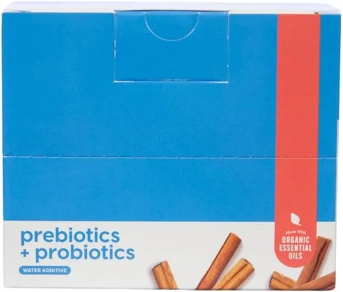 Miniatura 2 de Strong Animals Prebióticos + probióticos, aditivo de agua de pollo con aceite esencial de canela prebiótico, probiótico y orgánico, apoya la salud