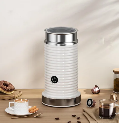 Miniatura 2 de Espumador de leche automático, máquina espumadora de leche, eléctrico para espuma fría y caliente, espuma o leche térmica, espumador de leche