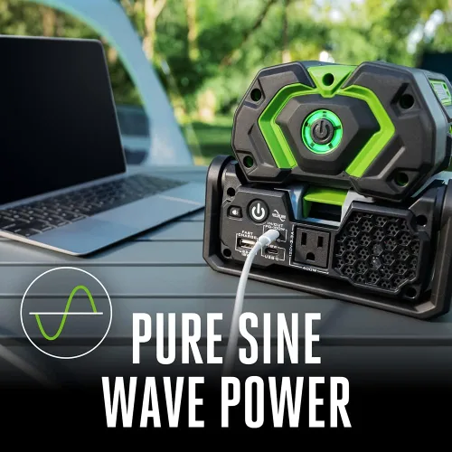 Miniatura 4 de EGO POWER+ Inversor portátil, 400W, generador inversor de corriente, silencioso. Batería y cargador no incluidos - PAD5000