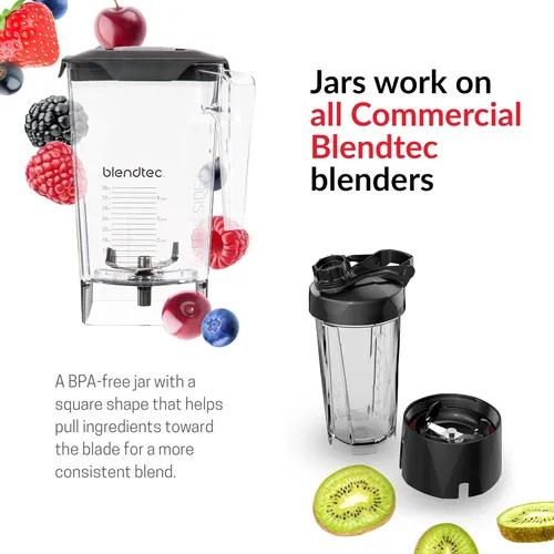 Miniatura 3 de Blendtec Stealth 885 - Licuadora comercial, tarro WildSide+, carcasa de sonido Blendtec Stealth, potencia de grado comercial más fuerte