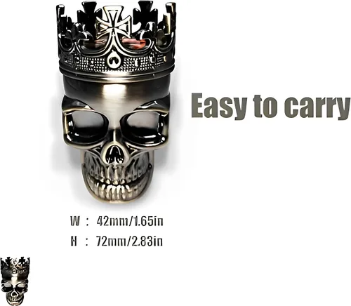 Miniatura 2 de Skull Crusher 1.8 Pulgadas (Negro)