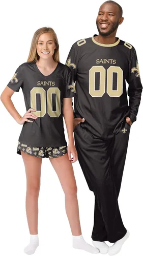 Miniatura 3 de FOCO Conjunto de pijama para mujer con logotipo del equipo de la NFL