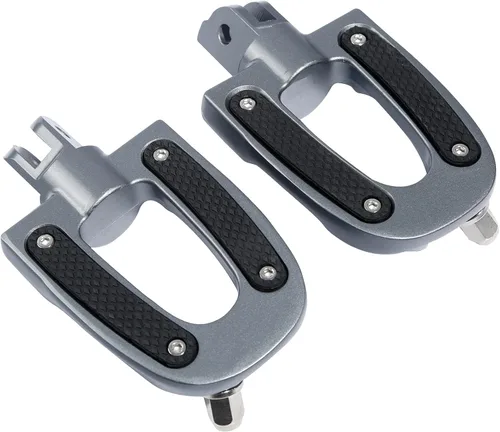 Miniatura 21 de TCT-MOTORPARTS Clavijas cromadas para estribera trasera para Harley Davidson Softail Fat Boy 18-25 Estriberas para pasajeros Estilo #20