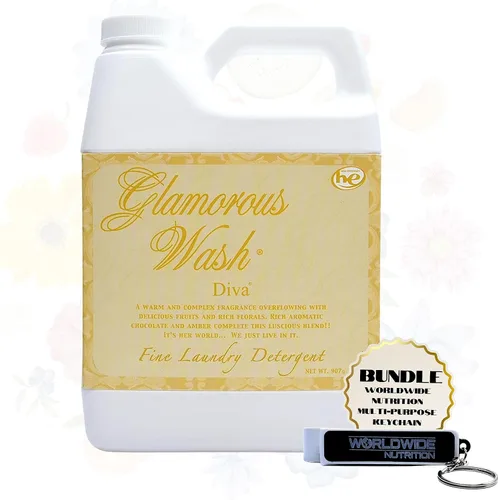 Miniatura 13 de Worldwide Nutrition Paquete Compatible con Tyler Glamorous Wash Diva Detergente Líquido para la Ropa - Lavable a Mano y a Máquina Detergente