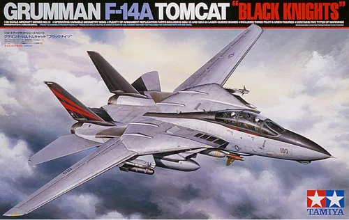 Miniatura 2 de Tamiya Avión F-14A Tomcat Black Knights 1/32 (TAM60313)