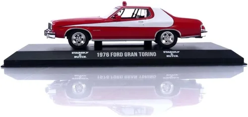Miniatura 5 de Greenlight 86442 1976 Ford Gran Torino Starsky and Hutch Escala 1:43 Diecast