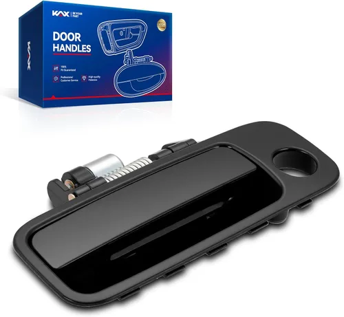 Miniatura 22 de KAX Manija de puerta exterior de ABS para conductor, 4 piezas, compatible con Toyota Tundra 2007-2019; reemplaza