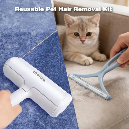 Miniatura 2 de Rodillo removedor de pelo de mascotas, una herramienta reutilizable de depilación de mascotas, adecuado para sofás, muebles, alfombras, automóviles
