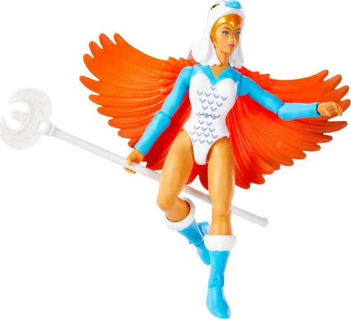 Miniatura 4 de Masters of the Universe Origins Sorceress Figura de acción, figura coleccionable MOTU de 5.5 pulgadas con accesorio
