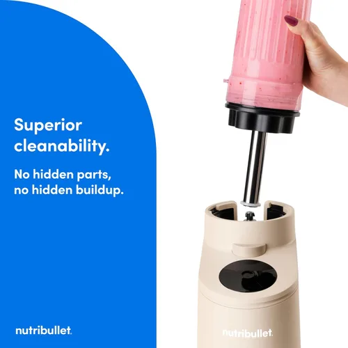 Miniatura 9 de nutribullet Chill Máquina de helados, para gelato, sorbete, yogur congelado, cuencos de batidos, tamaño compacto, (2) aptos para lavavajillas de 16