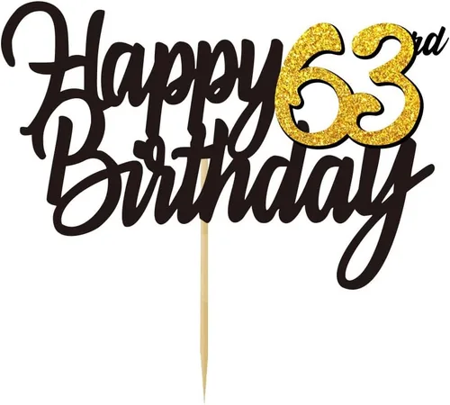 Miniatura 80 de Decoración para tarta de cumpleaños número 24 con purpurina para 24 años, decoraciones de cumpleaños de 24 años, decoraciones doradas para tartas