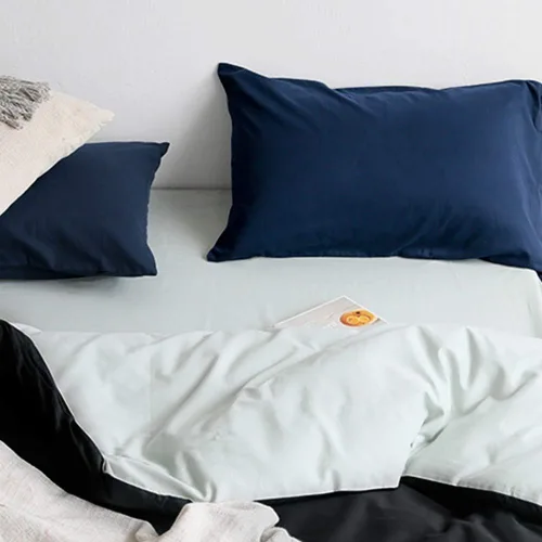 Miniatura 5 de FLXXIE Juego de 2 fundas de almohada de microfibra tamaño Queen, fundas de almohada suaves con cierre de sobre, fundas de almohada resistentes a