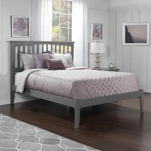 Miniatura 18 de AFI, Mission Queen - Cama plataforma color espresso