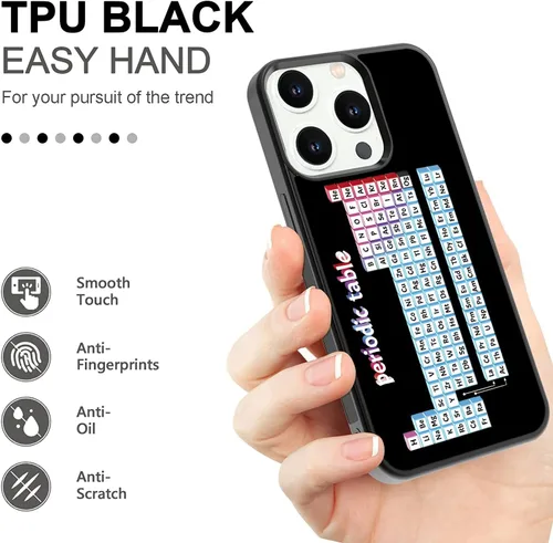 Miniatura 2 de The Cool Tabla Periódica de Elements - Fundas gráficas para iPhone 16 16E 15 14 13 12 11 Pro Max XR S25 S24 S23 S22 S21 FE Ultra Plus Note 20 A16