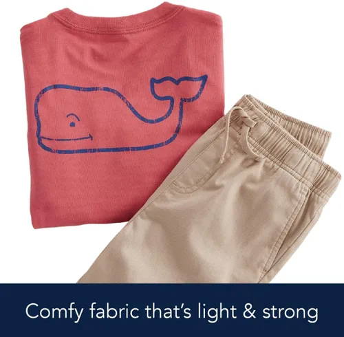 Miniatura 4 de vineyard vines Boys' Short Sleeve Vintage Whale Pocket T-Shirt