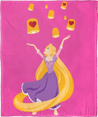 Miniatura 19 de Northwest Aladdin - Manta de seda táctil, 50 x 60 pulgadas, Aladdin y Jasmine
