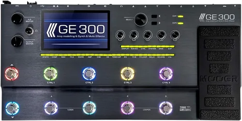 Miniatura 9 de MOOER Procesador de múltiples efectos GE250 con bucle FX, captura de tono, función MIDI, ecualizador global, máquina de batería, looper estéreo